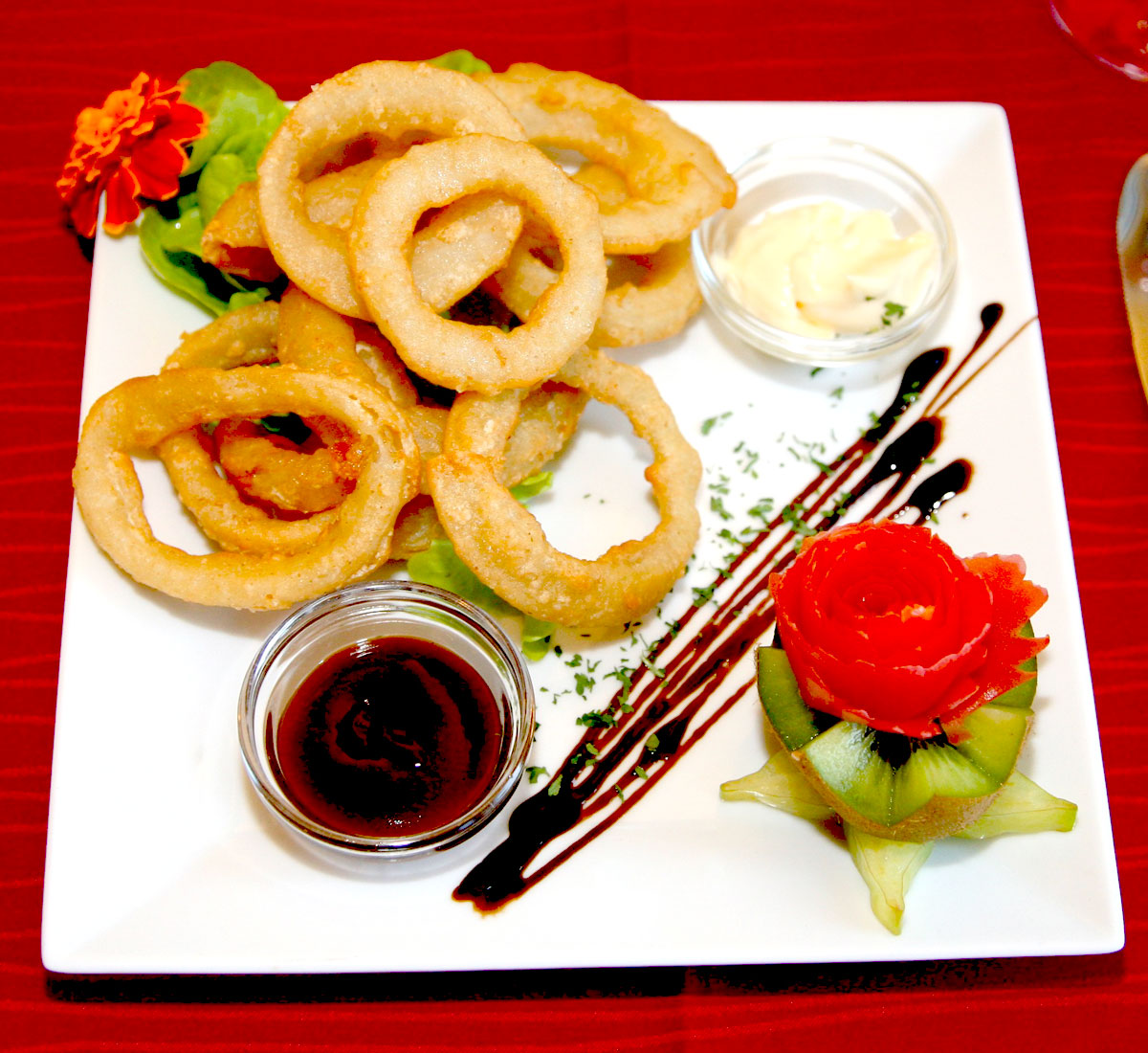 Onion Rings - Hotel Restaurant Vezia